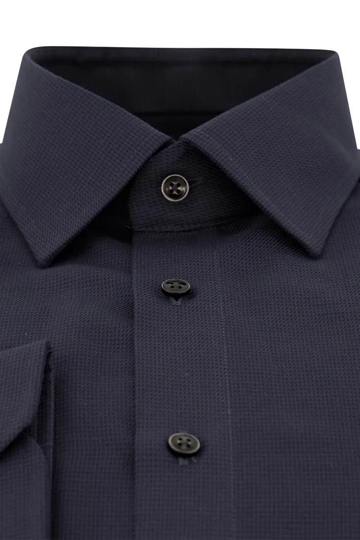 Overhemd Casa Moda donkerblauw comfort fit