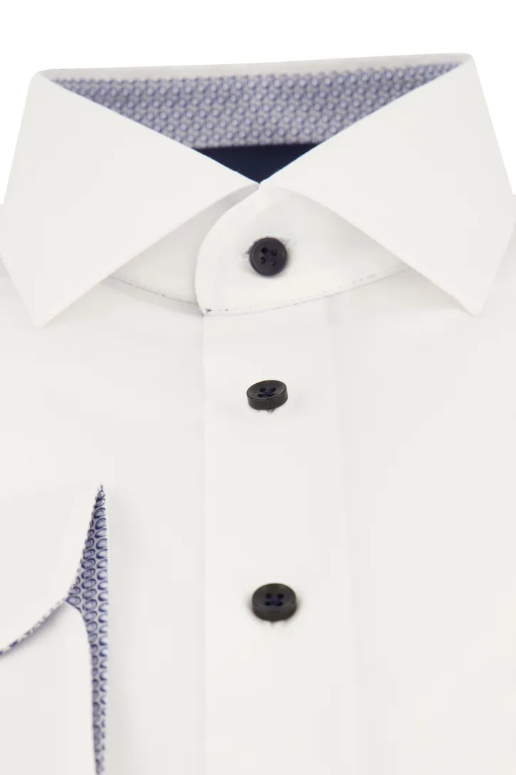 Casa Moda business overhemd normale fit wit