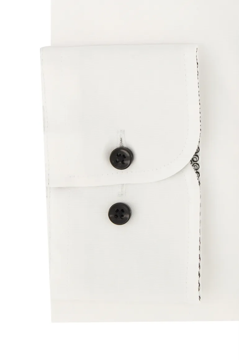 Casa Moda Modern Fit overhemd normale fit wit effen