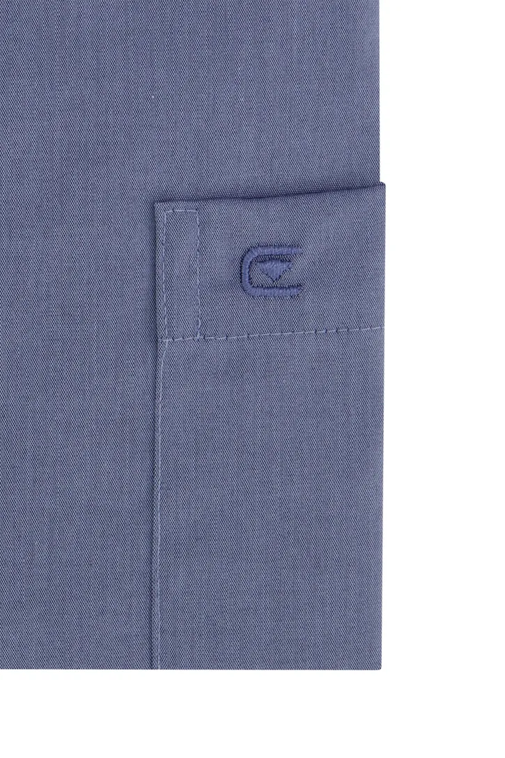 Casa Moda Modern Fit overhemd blauw effen