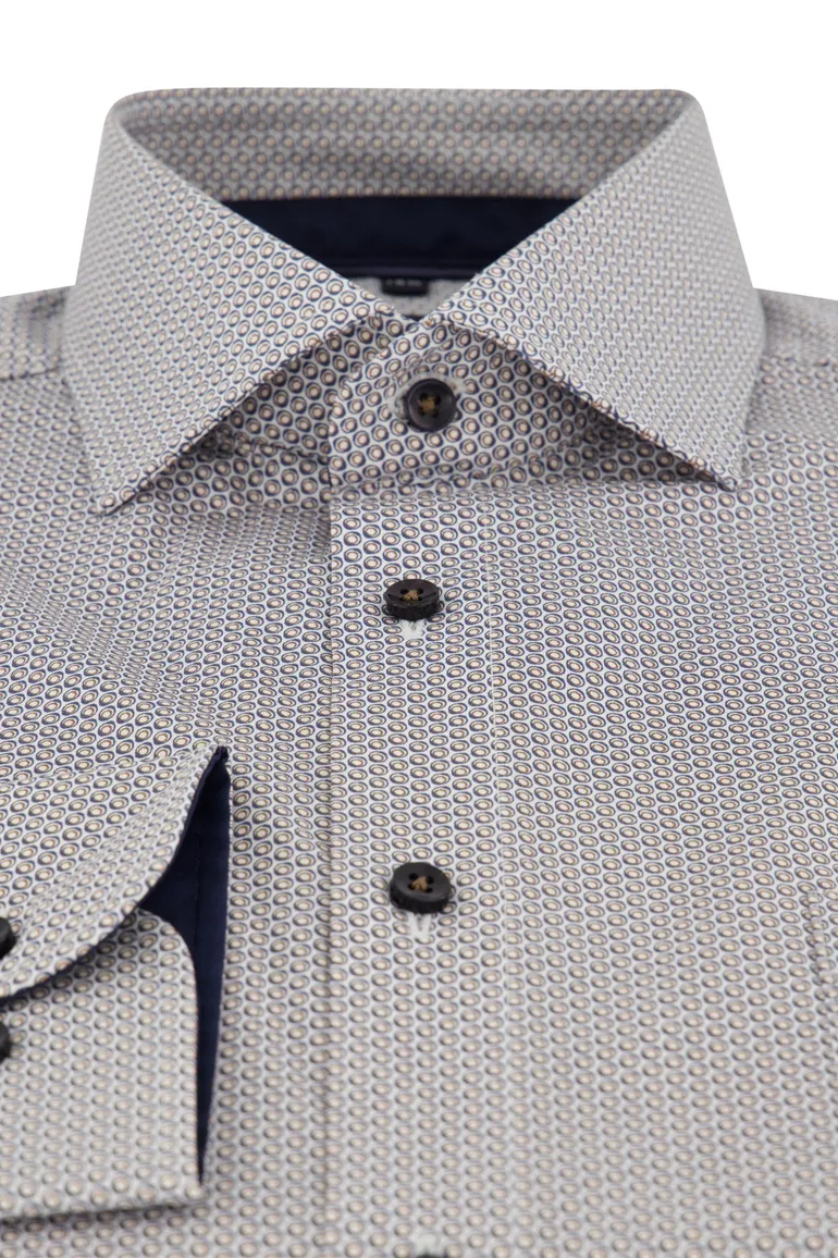 Casa Moda business overhemd normale fit navy