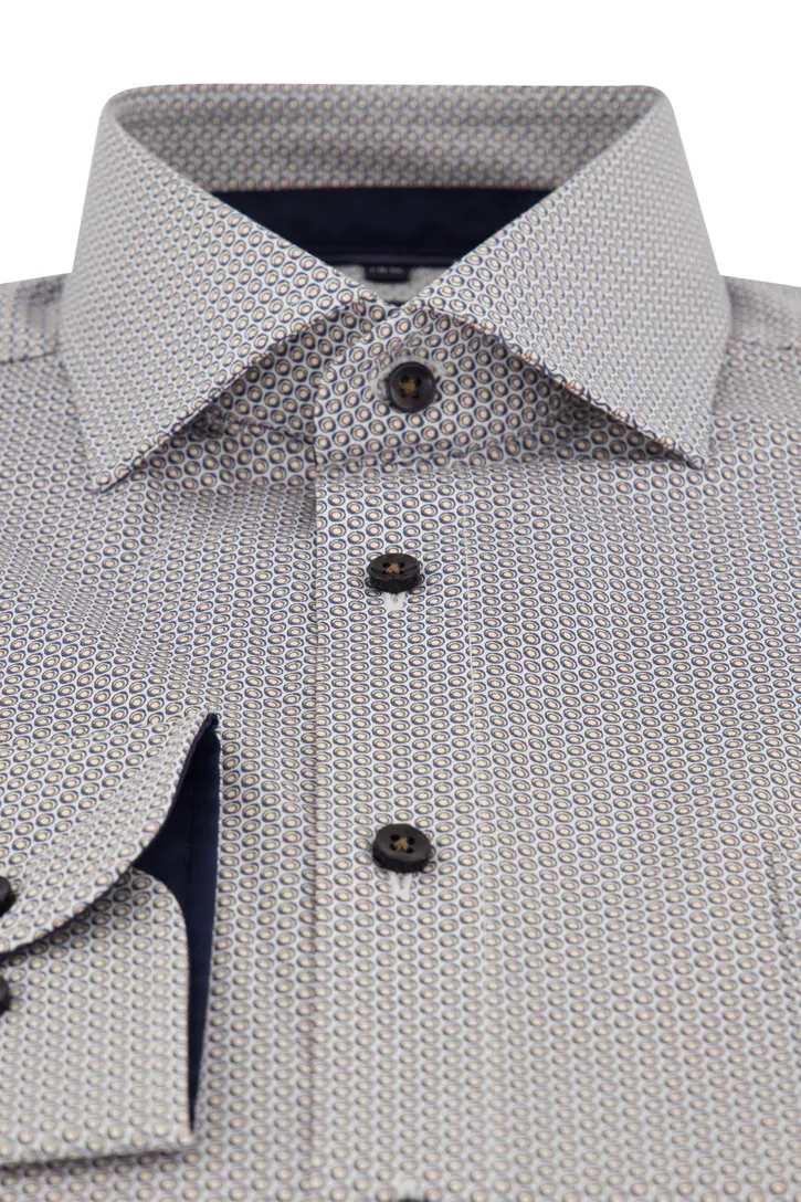 Donkerblauw Casa Moda business overhemd normale fit