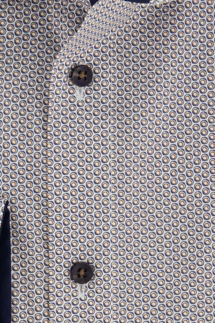 Donkerblauw Casa Moda business overhemd normale fit