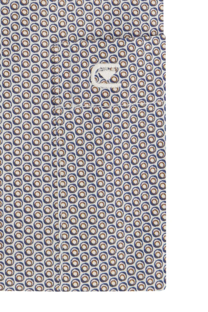 Donkerblauw Casa Moda business overhemd normale fit