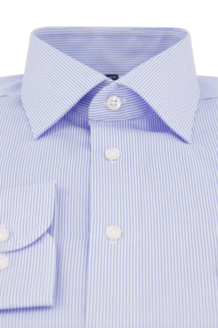 Business Casa Moda overhemd Comfort Fit blauw streep