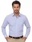 Casa Moda overhemd Comfort Fit blauw met borstzak