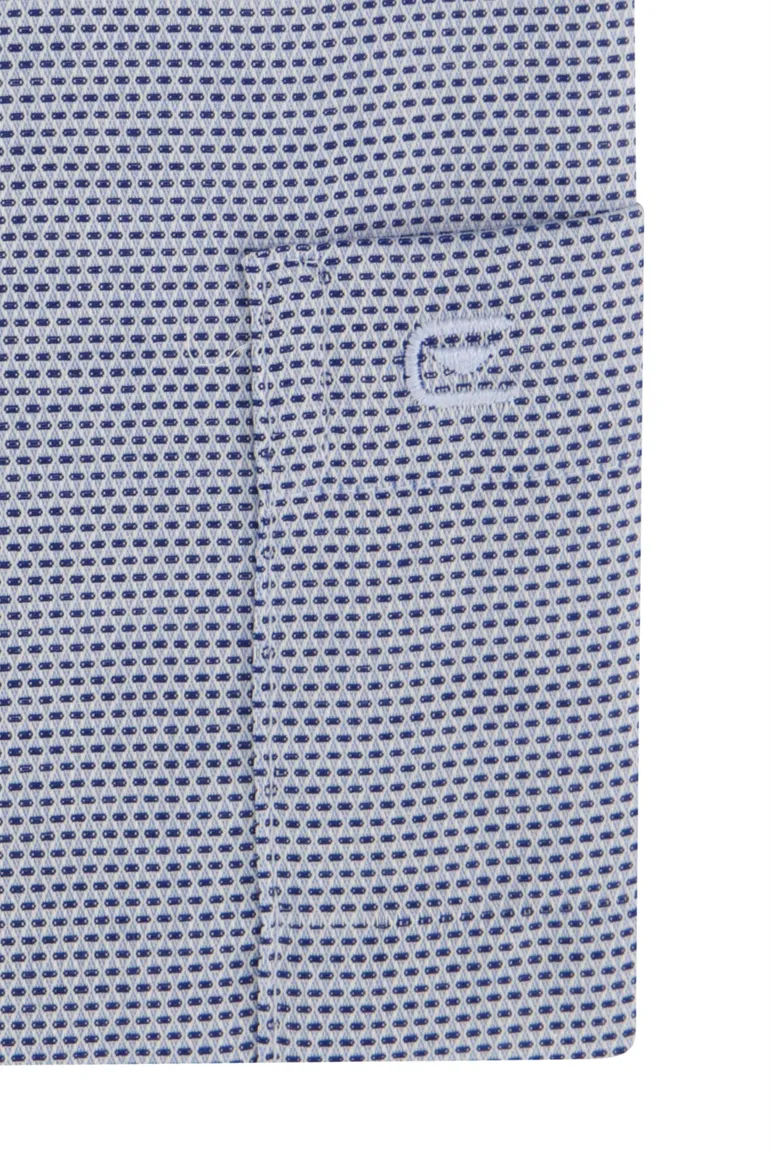 Casa Moda business overhemd normale fit blauw strijkvrij
