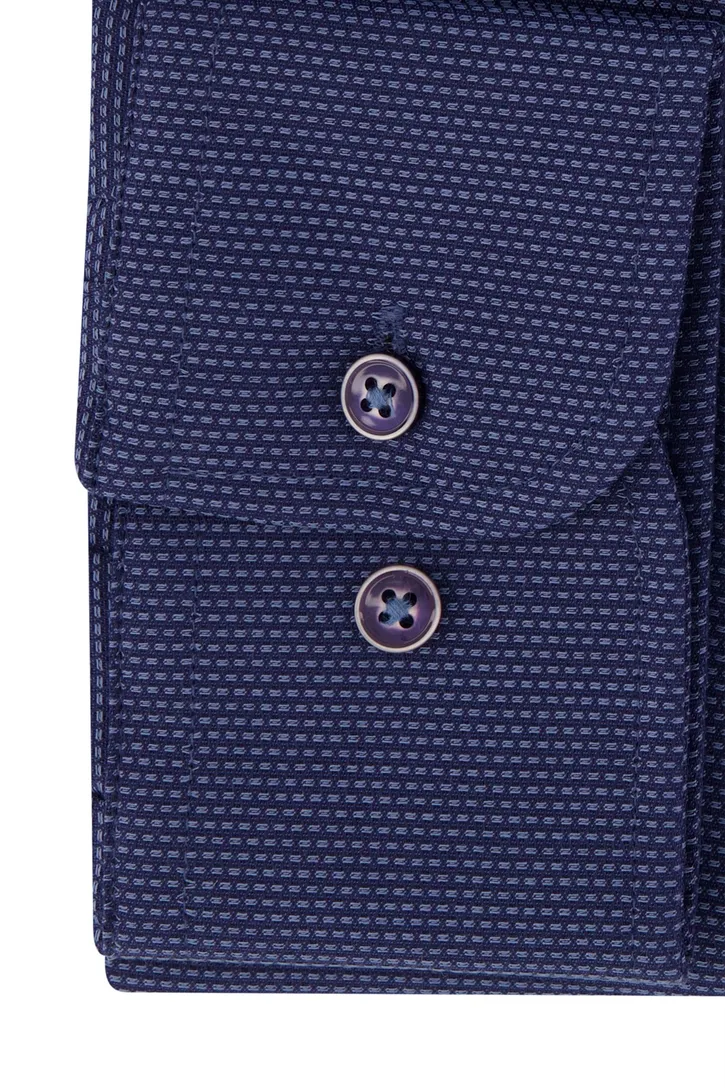 Navy Casa Moda business overhemd normale fit