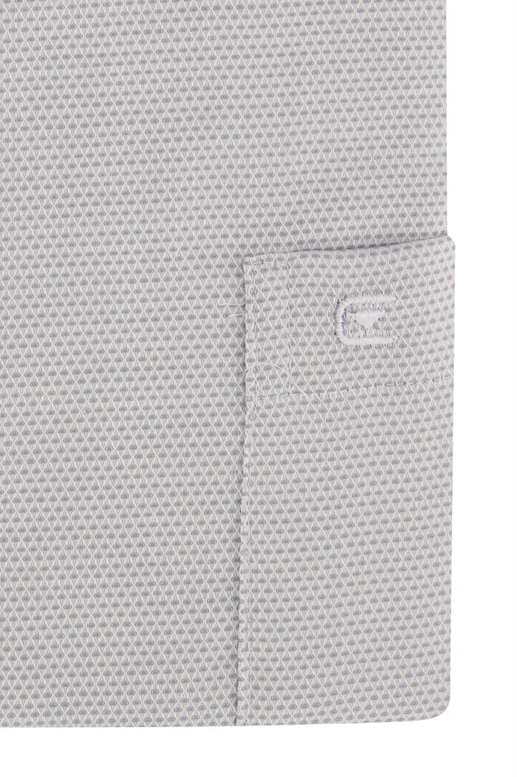 Casa Moda strijkvrij overhemd normale fit grijs geprint
