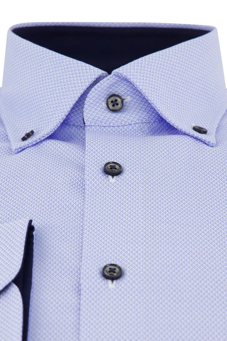 Strijkvrij Casa Moda overhemd Comfort Fit blauw