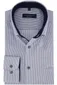 Casa Moda overhemd blauw comfort fit strijkvrij