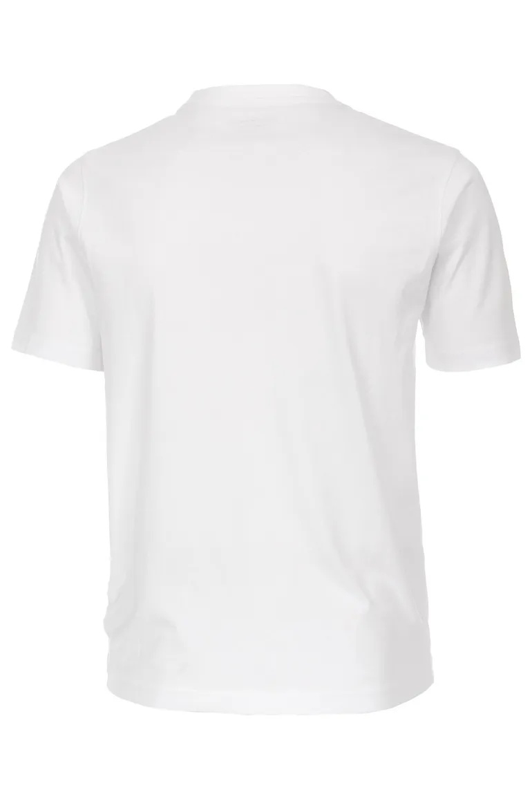 Casa Moda ondershirt effen wit wijde fit