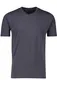Casa Moda t-shirt grijs katoen wijde fit