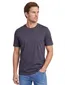 katoenen Casa Moda t-shirt grijs wijde fit