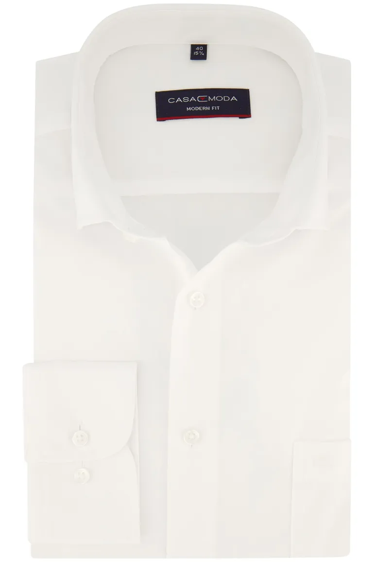 Casa Moda business overhemd normale fit spierwit
