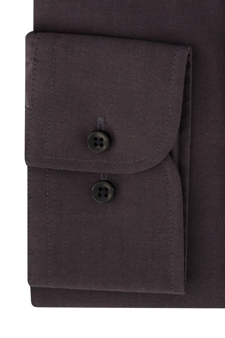 Grijs uni Casa Moda zakelijk overhemd normale fit
