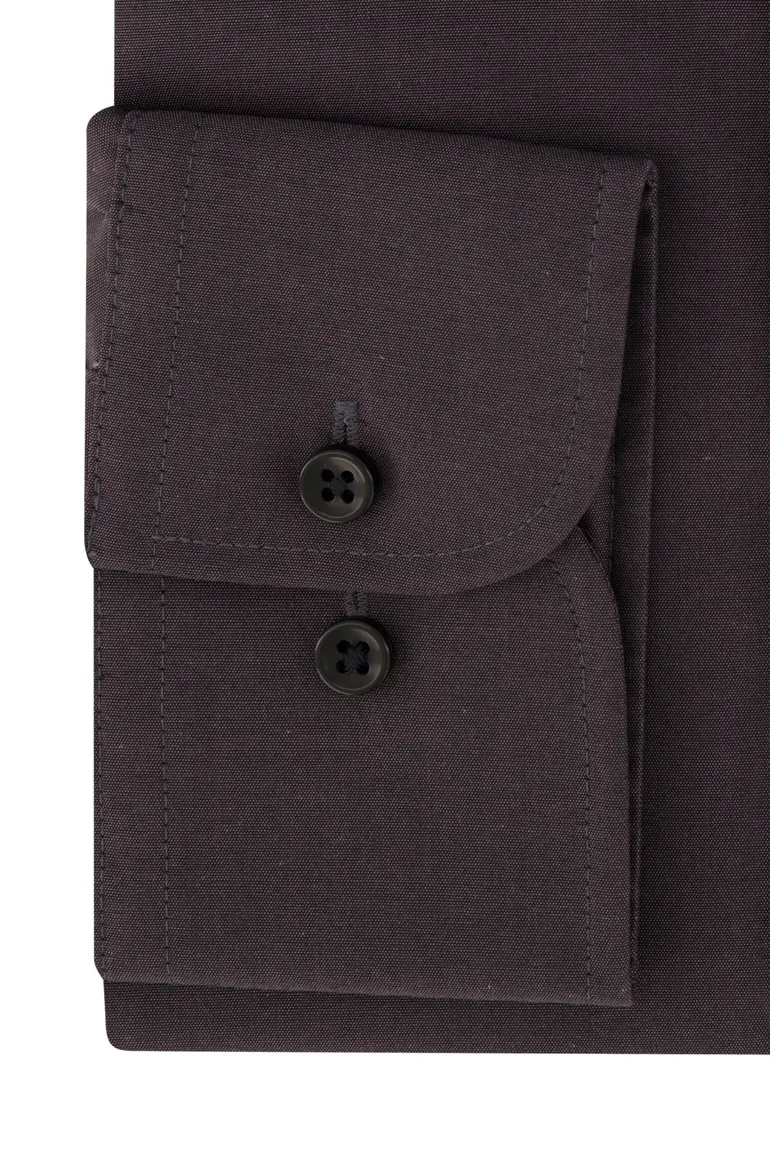 Zakelijk Casa Moda overhemd normale fit grijs uni