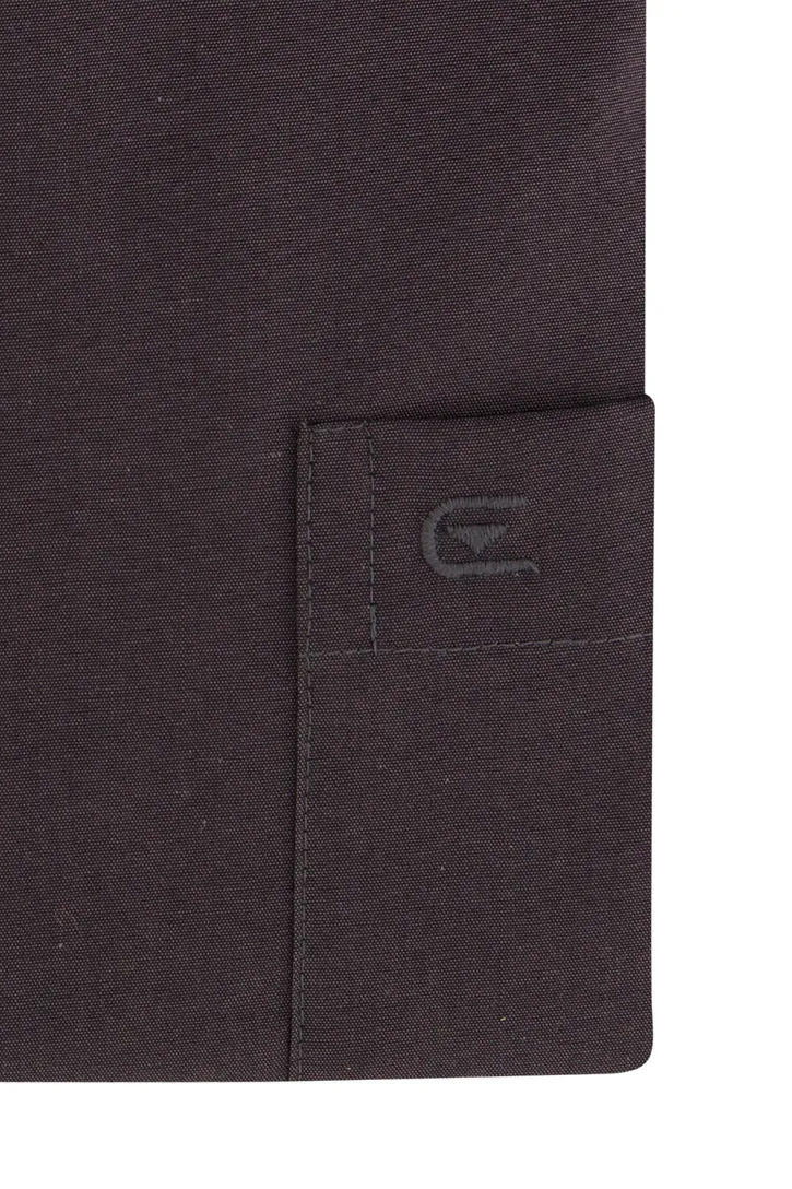 Grijs uni Casa Moda zakelijk overhemd normale fit