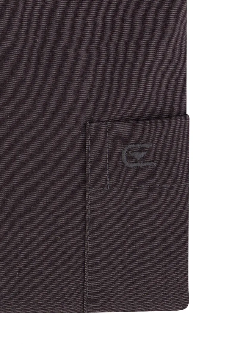 Zakelijk Casa Moda overhemd normale fit grijs uni