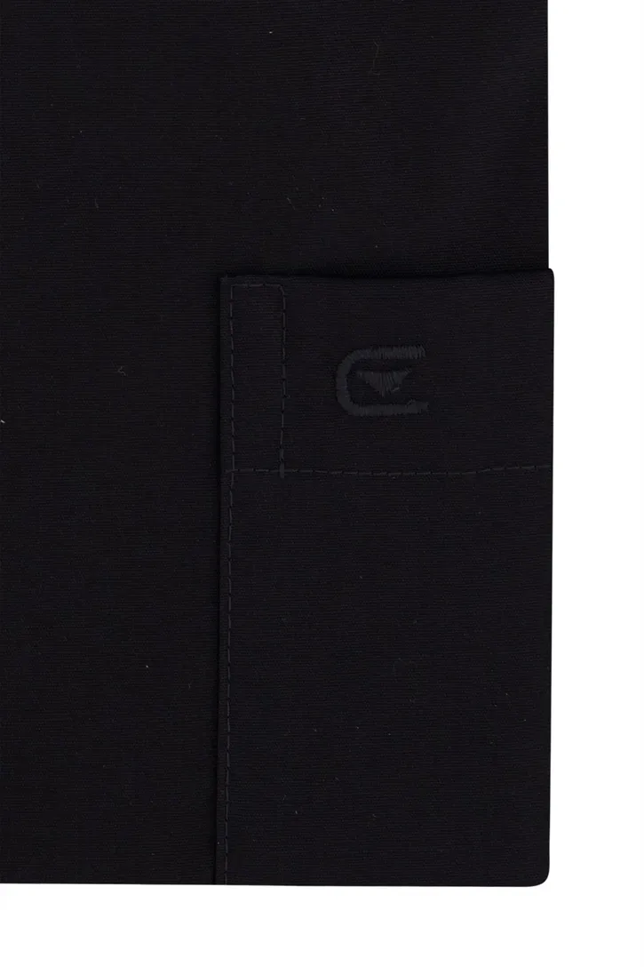 Zwart Casa Moda business overhemd normale fit