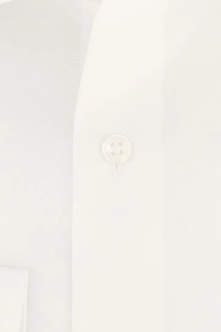 Modern Fit Casa Moda overhemd ml 7 wit effen