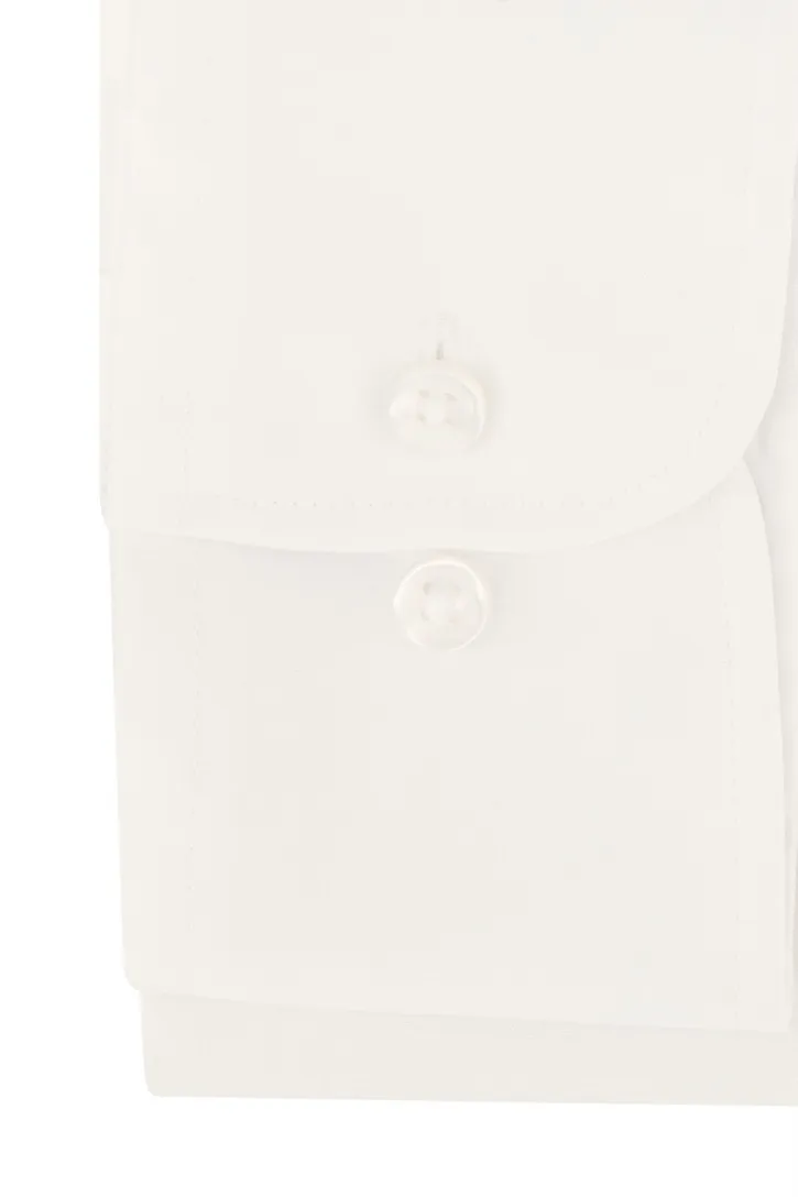Modern Fit Casa Moda overhemd ml 7 wit effen