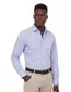 Casa Moda overhemd mouwlengte 7 blauw uni