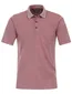Casa Moda poloshirt korte mouw rood gemeleerd wijde fit