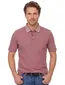Casa Moda poloshirt korte mouw rood gemeleerd wijde fit