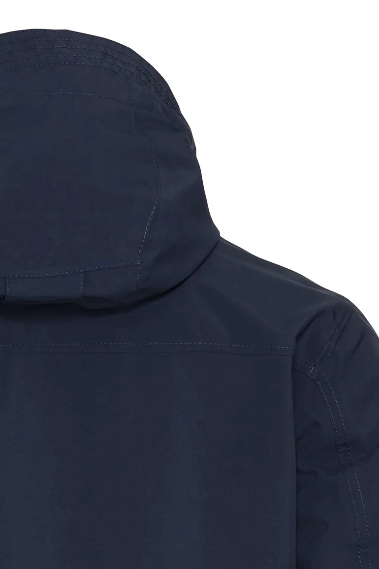Camel Active tussenjas donkerblauw borstzak