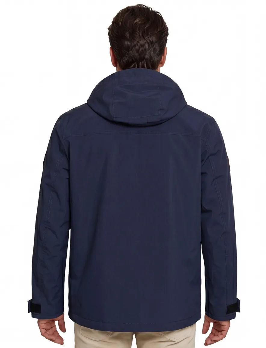 Camel Active tussenjas donkerblauw borstzak