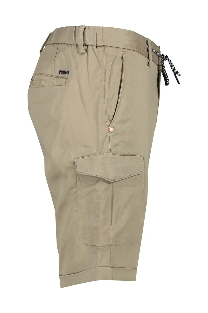 Effen beige New Zealand korte broek Luitpold