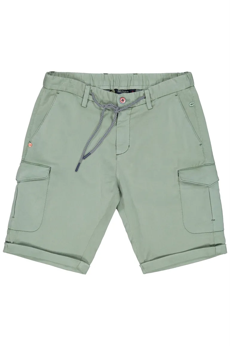 New Zealand korte broek groen linnen