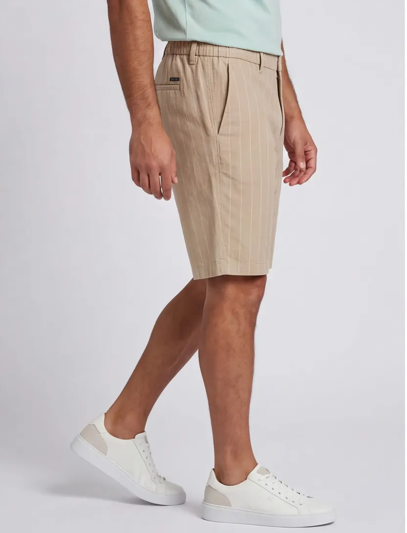 korte broek New Zealand beige