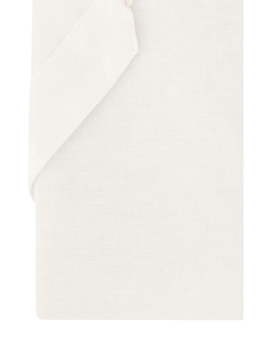 New Zealand overhemd linnen normale fit wit chanto
