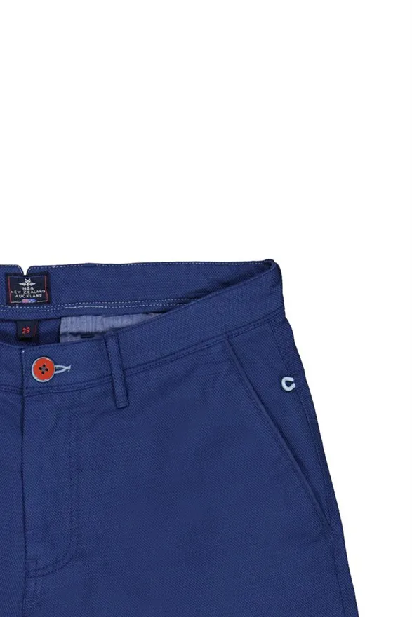Katoenen New Zealand korte broek donkerblauw