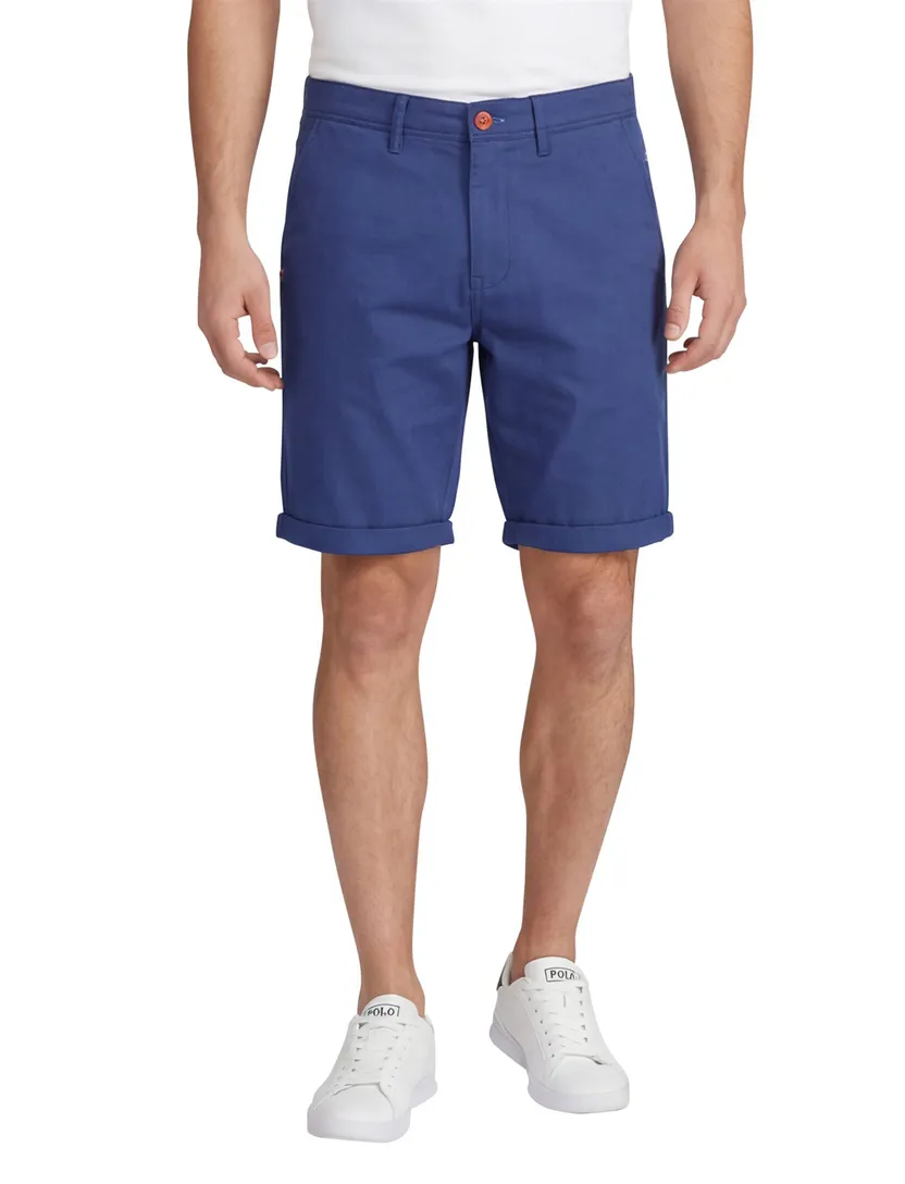 Katoenen New Zealand korte broek donkerblauw