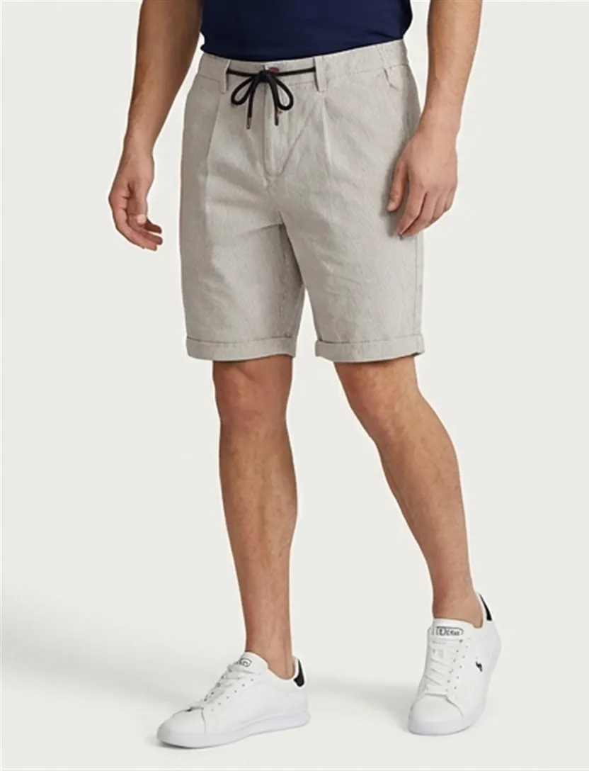 New Zealand korte broek effen grijs