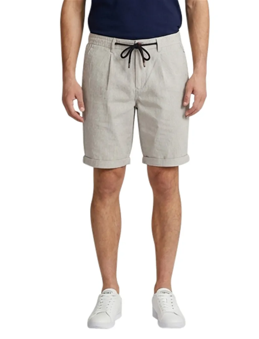 New Zealand korte broek effen grijs
