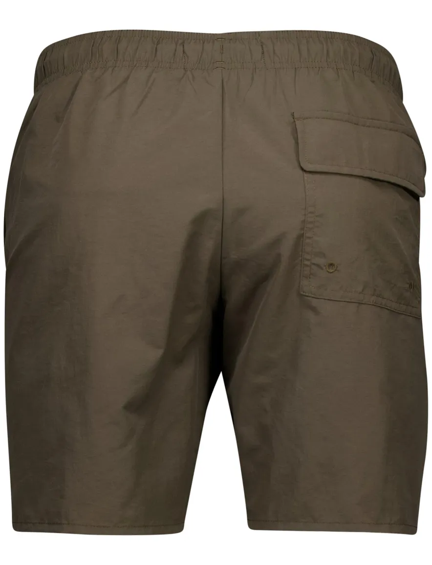 Lyle & Scott zwembroek khaki effen