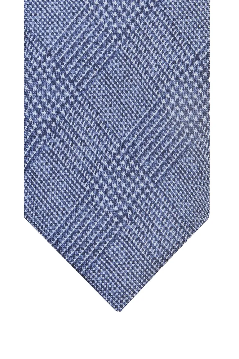Profuomo stropdas blauw geprint