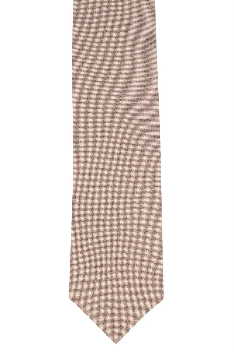stropdas Profuomo gemêleerd beige