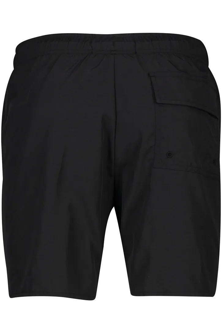 Lyle & Scott polyamide zwembroek effen zwart