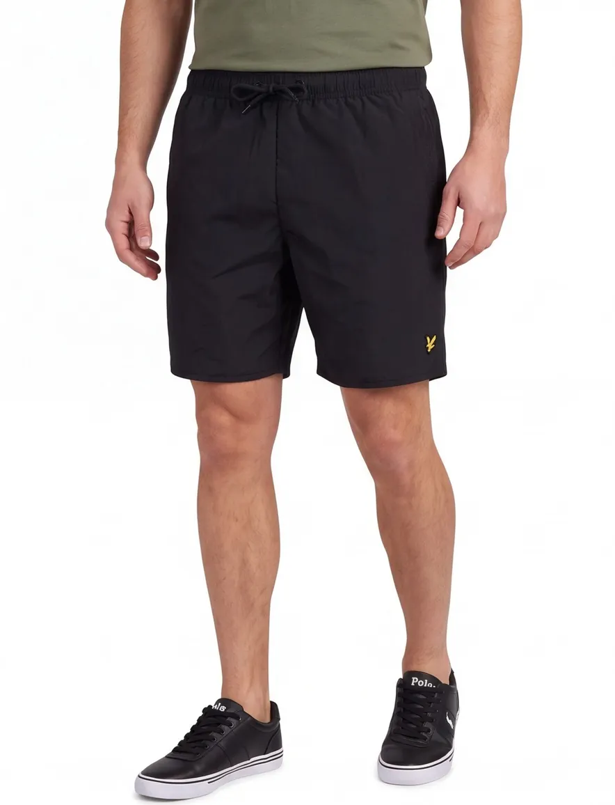 Lyle & Scott zwemshort zwart