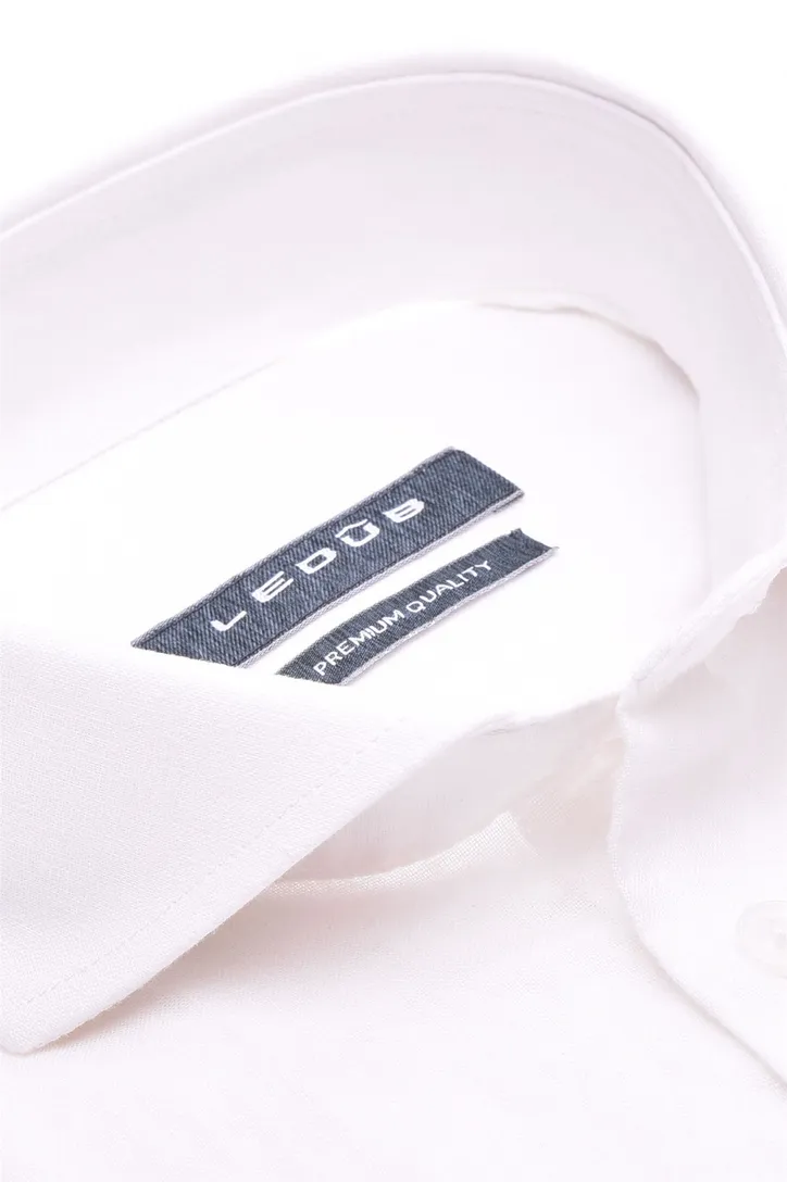 business overhemd Ledub Modern Fit New wit