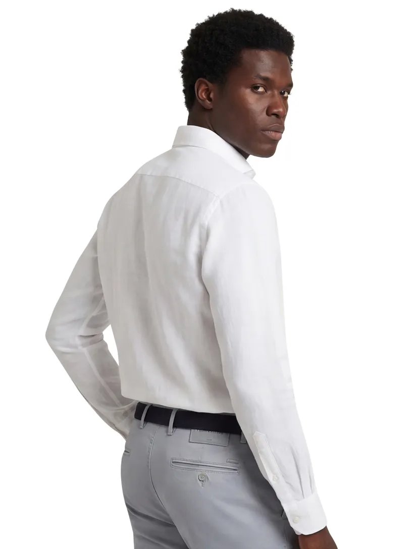 business overhemd Ledub Modern Fit New wit