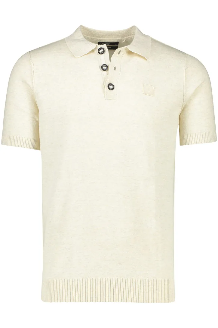 Butcher of Blue polo normale fit beige