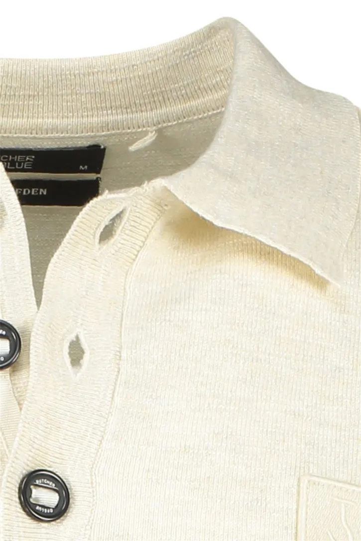 Butcher of Blue polo normale fit beige