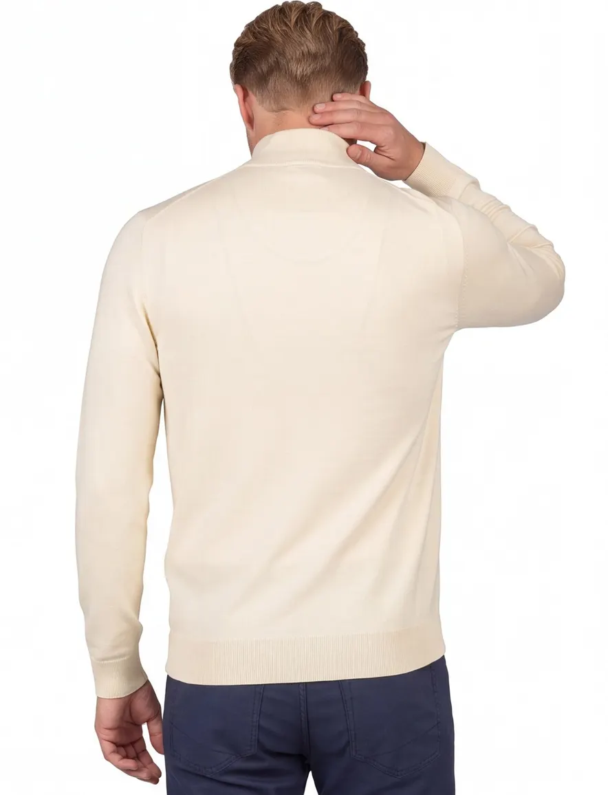 Profuomo vest geel normale fit katoen