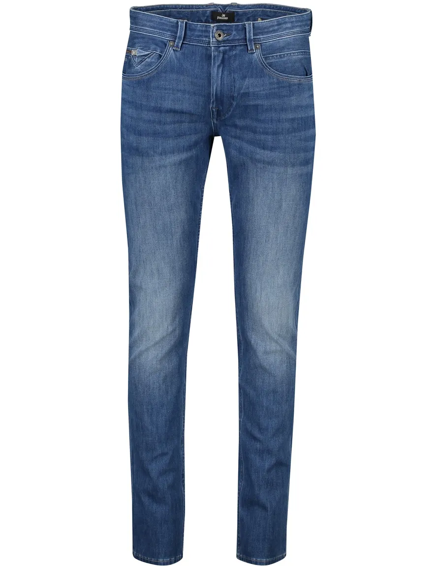 Vanguard jeans V850 Rider blauw effen denim